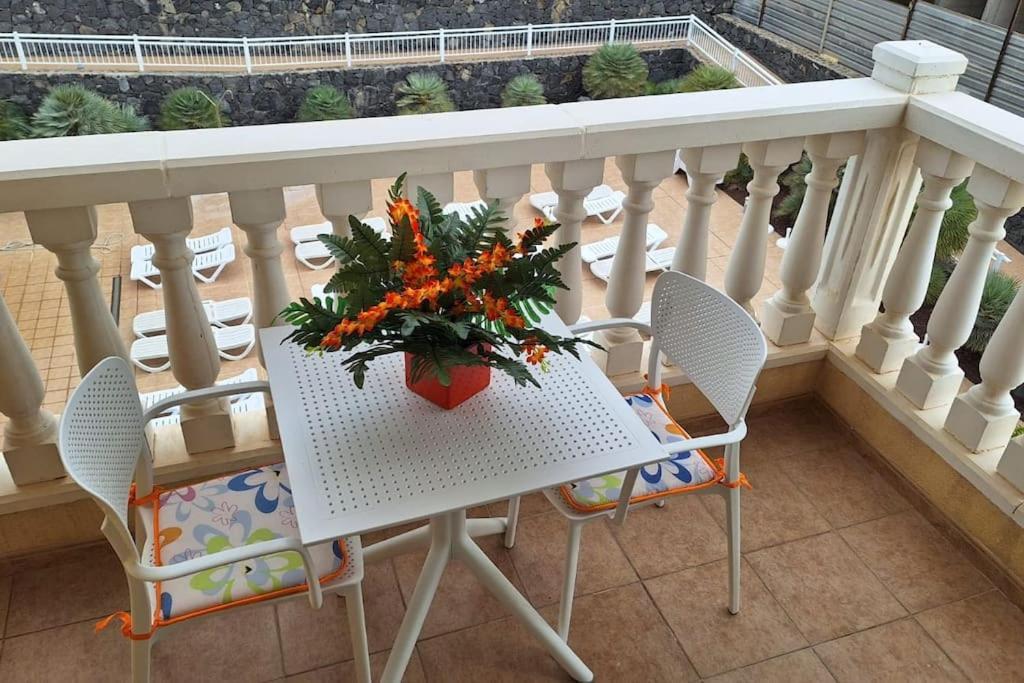 Tropical Apartment - Heated Pool Palm-mar Exteriör bild
